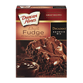 Duncan Hines&nbsp;Brownies&nbsp;Chocolate Lover's Double Fudge Full-Size Picture